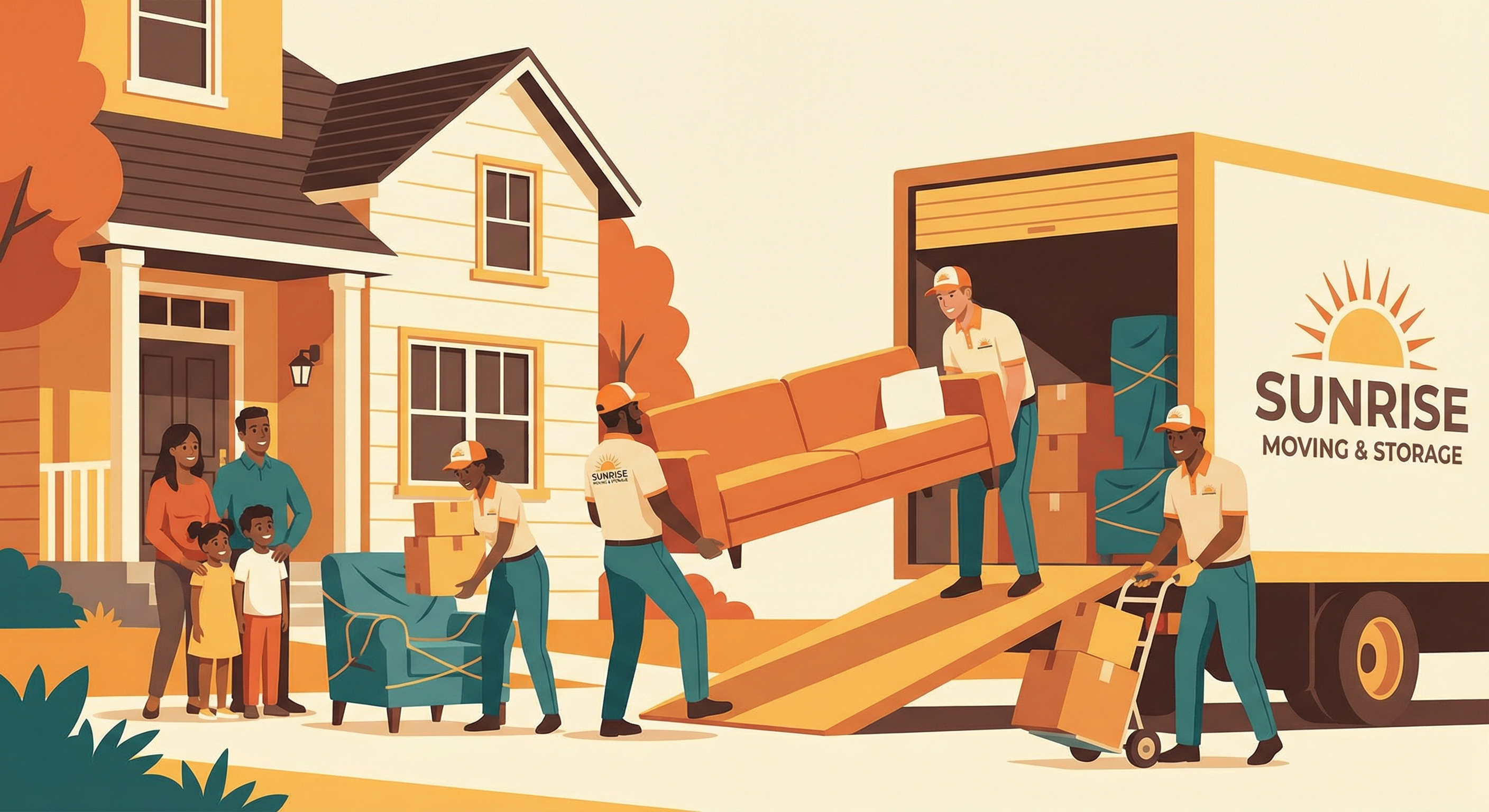 Residential moving service